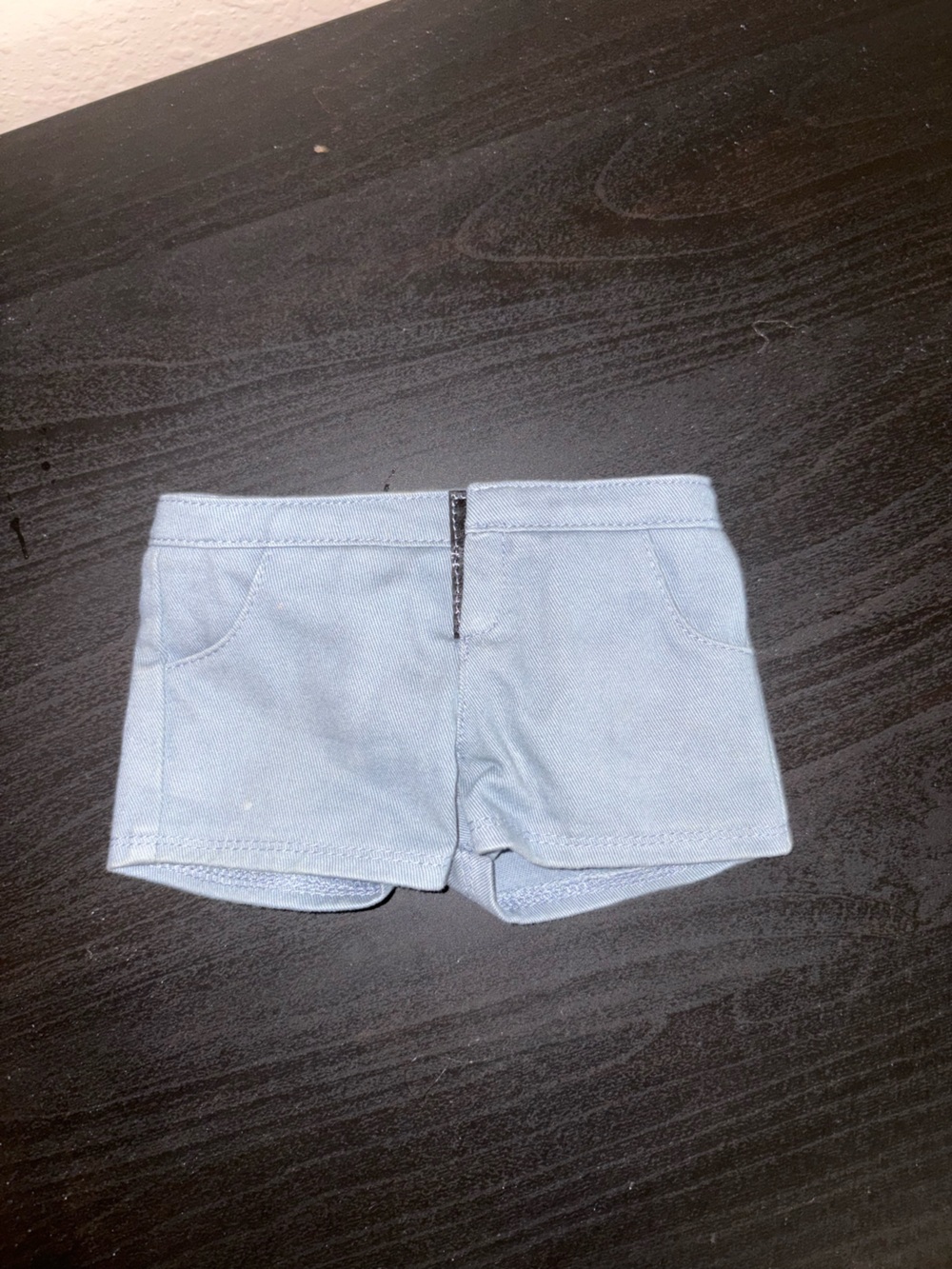 American Girl Doll Blue Wash Shorts